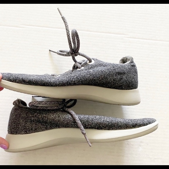Allbirds Gray Wool Classic Runners Lace Up Sneaker - Picture 9 of 13